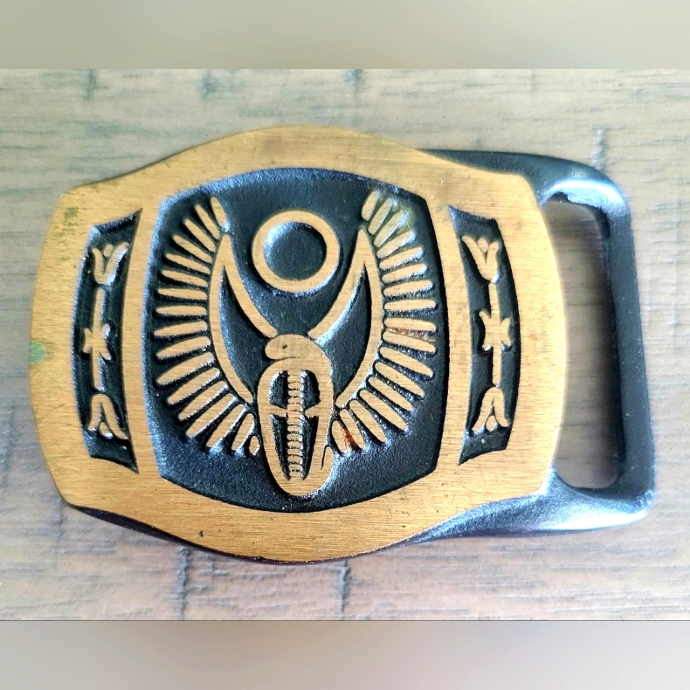 Winged Cobra Belt Buckle